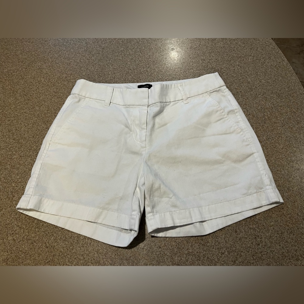 J. Crew Classic White Women's Bermudas